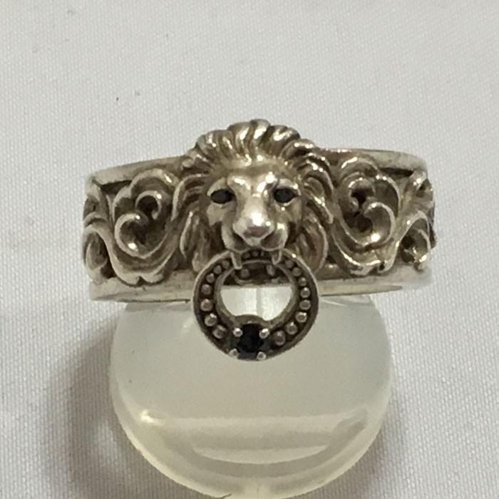 中古】ジャスティンデイビス ライオンキーパーリング シルバー925