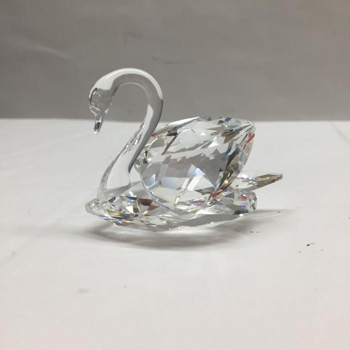SWAROVSKI（スワロフスキー） クリスタル スワン 置物 10006 [jgg