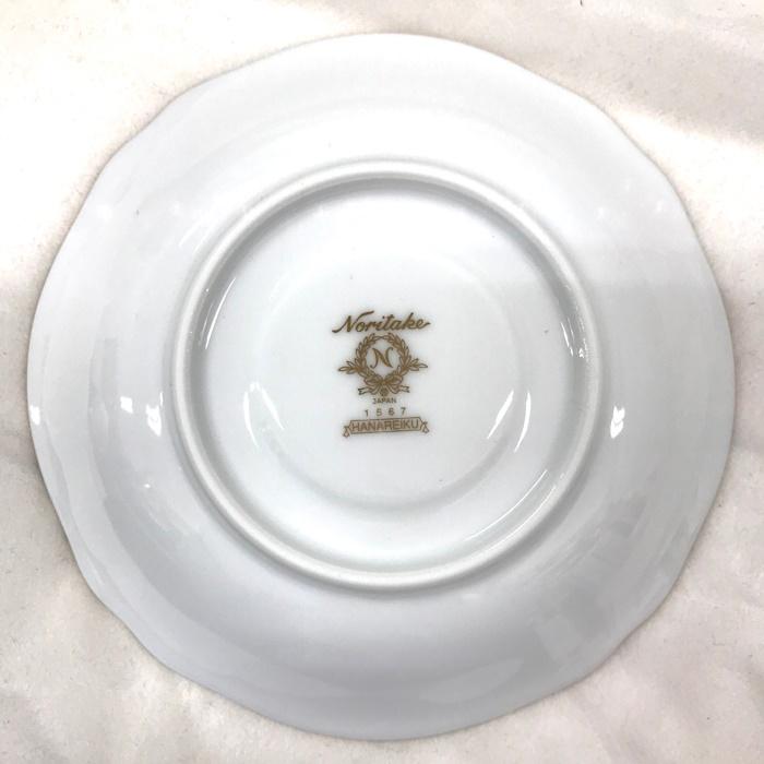 【中古】Noritake ティーカップ＆ソーサー 2客セット 花麗句 ハナレイク [jgg]｜junglejungle｜07