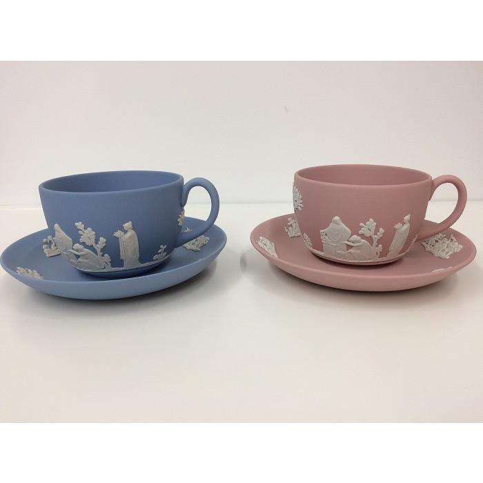 WEDGWOOD 【中古】ウェッジウッド ジャスパー カップ＆ソーサー