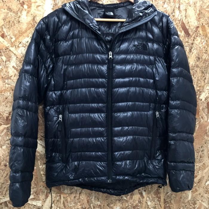 中古】ザノースフェイス メンズ ダウンジャケット ブラック ナイロン