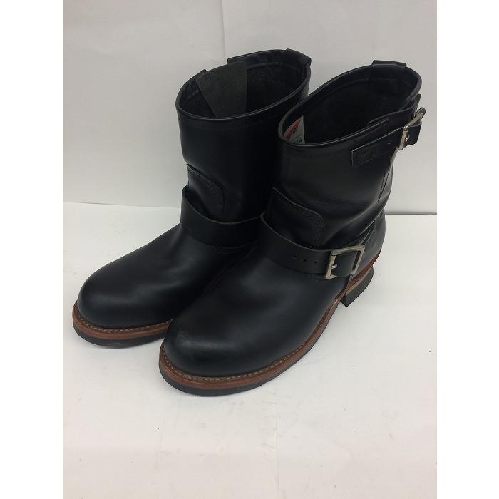 Red Wing レッドウイング メンズ ショートエンジニアブーツ 2976 ブラック系 表記サイズ Uk 7 1 2 約26 5cm Wa Jggi Www Theatrefortantoine Com