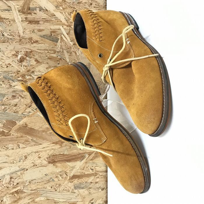 中古 レベル メンズ チャッカブーツ スエードレザー キャメル 表記サイズ 26 0cm Jggs ジャングルジャングル 通販 Yahoo ショッピング