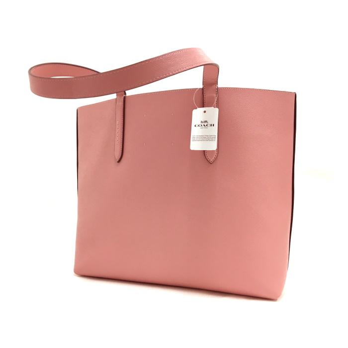 COACH 【中古】コーチ トートバッグ ハイライン ロゴ クロスグレイン  
