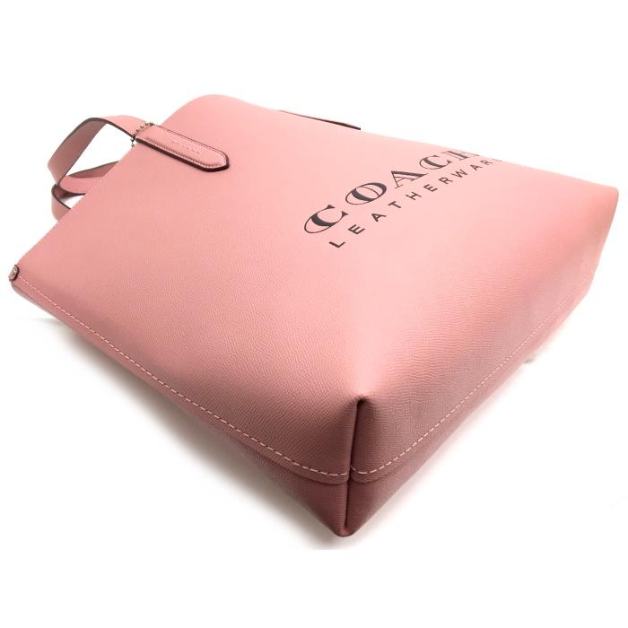 COACH 【中古】コーチ トートバッグ ハイライン ロゴ クロスグレイン  