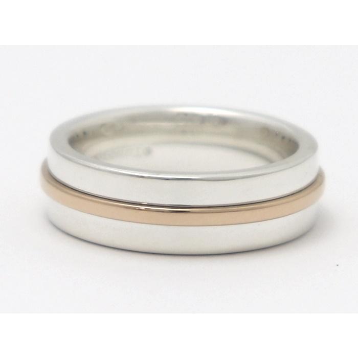 TIFFANY&Co. 【中古】ティファニー T TWO リング コンビ 750PG TIFFANY&Co. 【中古】ティファニー T TWO リング コンビ 750PG