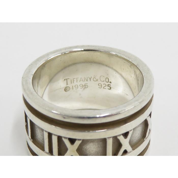 【中古】Tiffany&Co アトラス ワイド リング SV925 シルバー｜junglejungle｜06