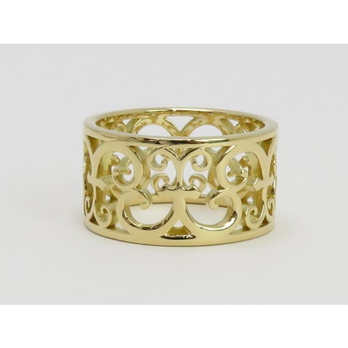 TIFFANY&Co. 【中古】 ティファニー エンチャントリング 750YG K18YG  