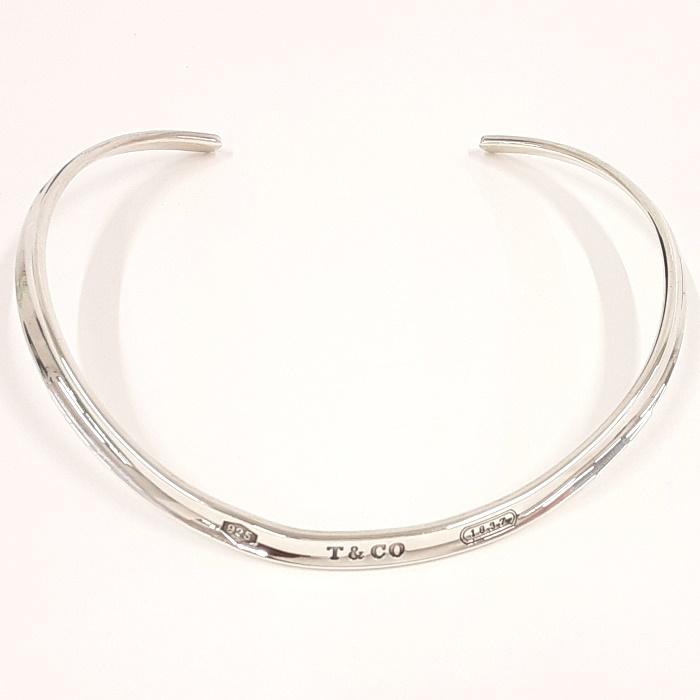 TIFFANY&Co. 【中古】ティファニー 1837 オメガ チョーカー 首飾り 