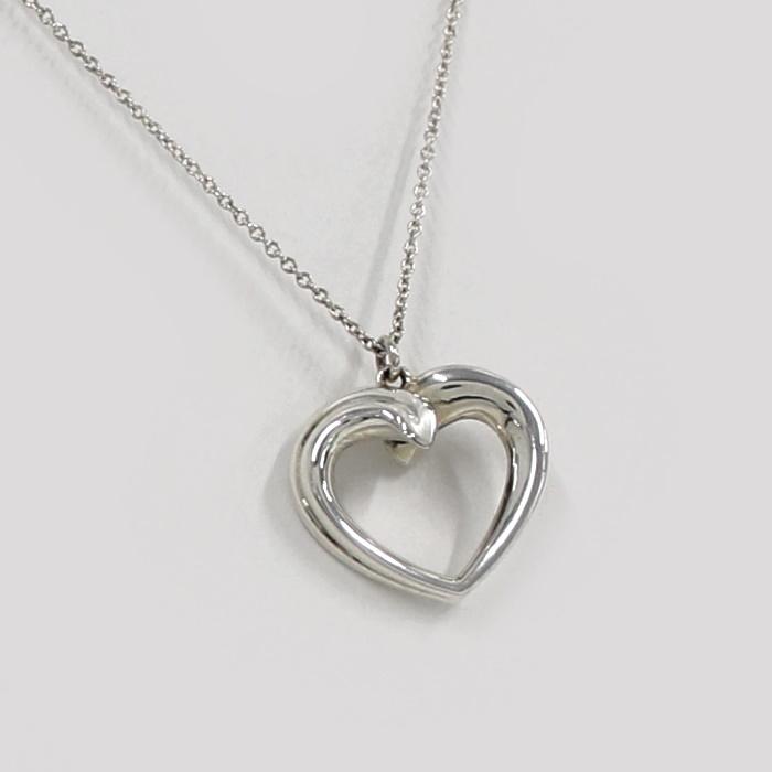 絶対一番安い 中古 ティファニー パロマ ピカソ ニューテンダネス ハート ペンダント ネックレス シルバー Sv925 驚きの安さ Radhikafacility Co In