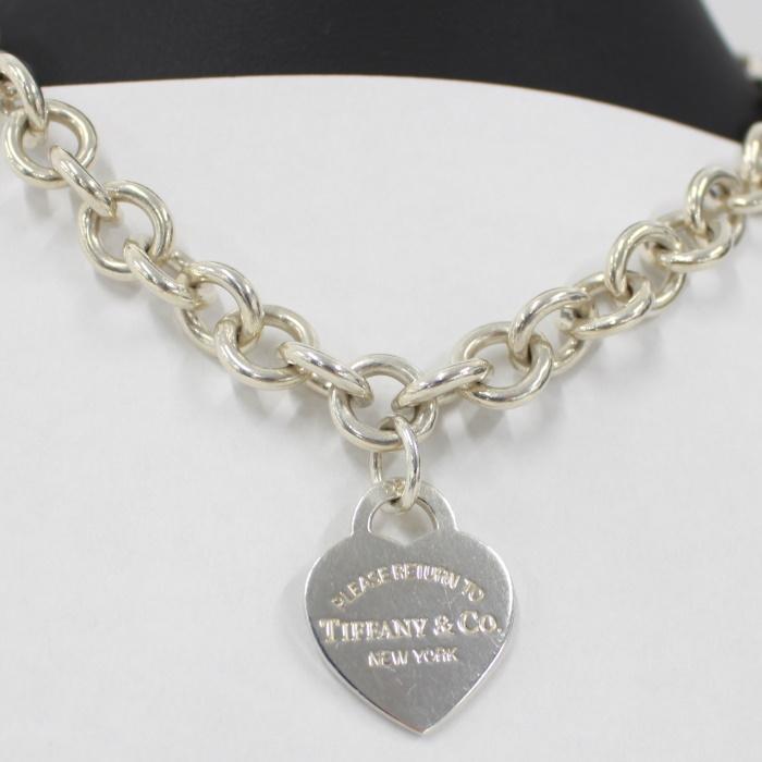 中古】TIFFANY＆CO. リターントゥ ハートタグ ネックレス チョーカー