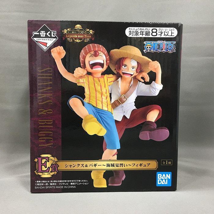 今季一番 コミック アニメ Bandai One Piece 未使用 中古 バンダイ ワンピース フィギュア シャンクス バギー 海賊見習い 一番くじ E賞 Jggz Www Threeriversofs Com