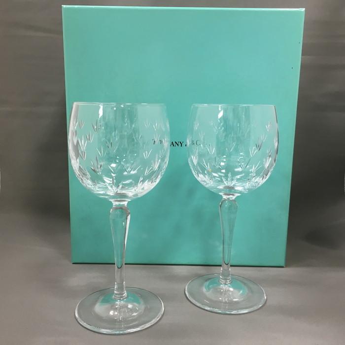 送料込 お値下げ積極的に受け付けます ティファニー ペアワイングラス 新品未使用 在庫限り 完売次第終了ぽっきりsale