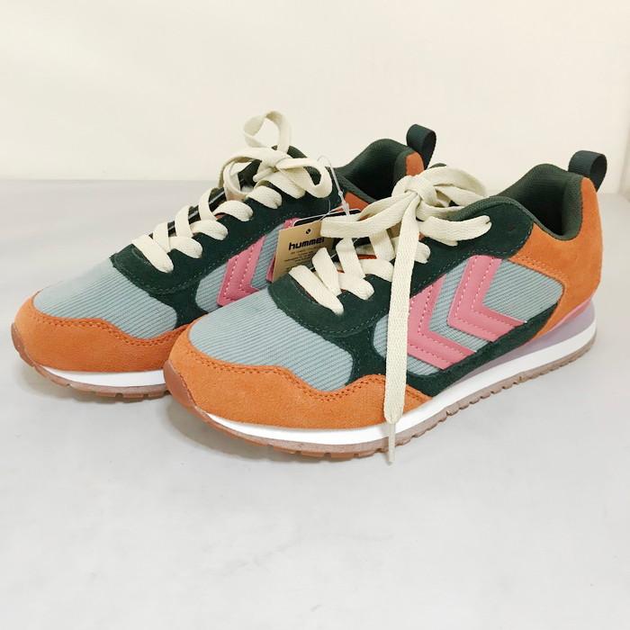 ヒュンメル hummel スニーカー 222822 23.0cm オレンジ [jgg