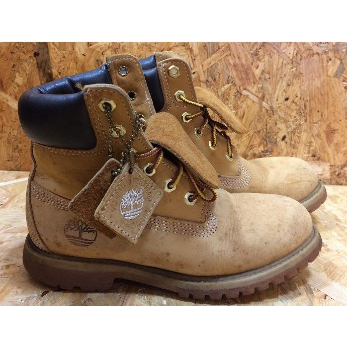 Timberland 【中古】ティンバーランド レディース ブーツ キャメル 