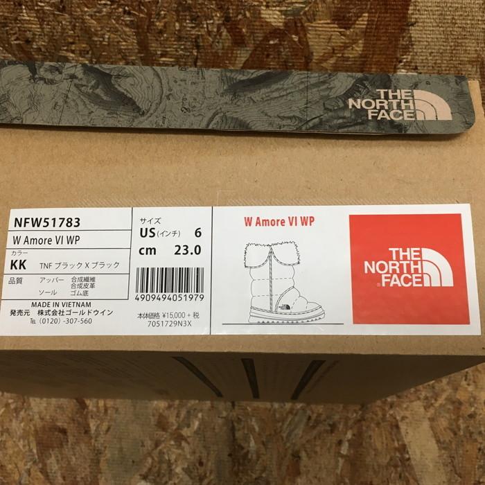中古】ノースフェイス ウインターブーツ W アモア VI ウォーター