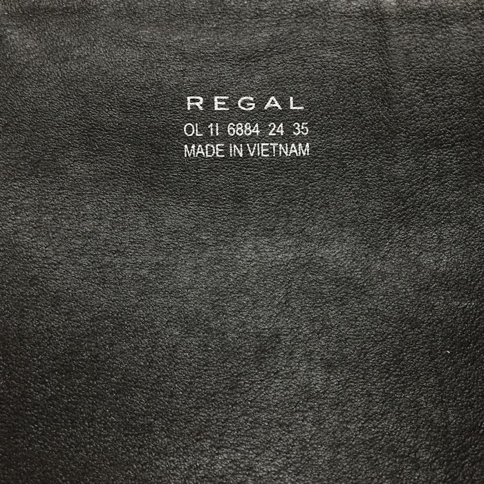 REGAL ロングブーツ レザー ブラック 24cm OL 1l 6884 [jgg REGAL ロングブーツ レザー ブラック 24cm OL 1l 6884 [jgg