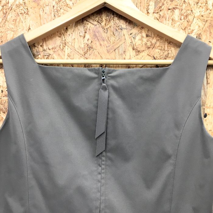 洗える！フォクシーホリードレスノースリーブフレアロングワンピース