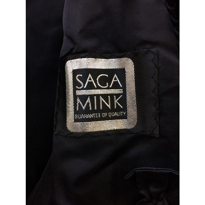 SAGA MINK サガミンク 銀サガ コート ブラック 表記サイズ:11 SAGA MINK サガミンク 銀サガ コート ブラック 表記サイズ:11