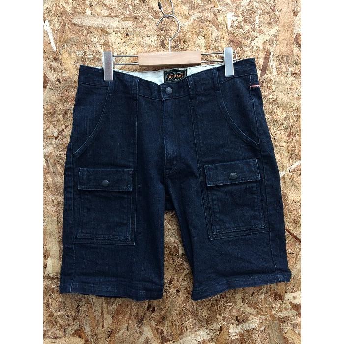 中古 ビームス メンズ デニム ハーフパンツ インディゴ 表記サイズ M Jggi ジャングルジャングル 通販 Yahoo ショッピング