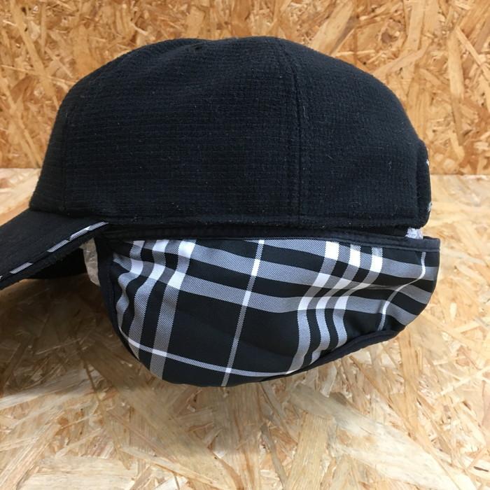 バーバリー ゴルフ BURBERRY GOLF キャップ 帽子 チェック バーバリーゴルフ BURBERRY GOLF 帽子 キャップ 57.5 黒