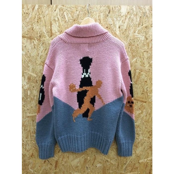 EVISU 【中古】エヴィス メンズ ジップアップカウチンセーター EVISU 【中古】エヴィス メンズ ジップアップカウチンセーター