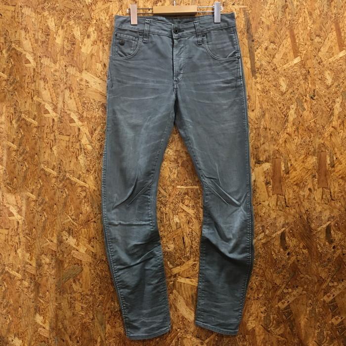 中古 ジースターロウ メンズ デニムパンツ ジーンズ グレー Rn Ca 表記サイズ W29 Jggi ジャングルジャングル 通販 Yahoo ショッピング