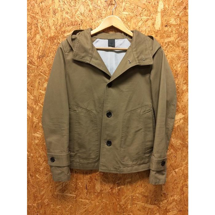 中古 Hare ハレ メンズ フード付きジャケット ダークベージュ 表記サイズ S Ka Jggi ジャングルジャングル 通販 Yahoo ショッピング