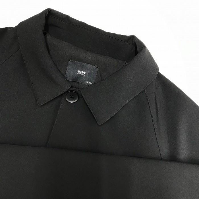 HARE 【中古】ハレ ロングコート メンズ サイズM ブラック HARE 【中古】ハレ ロングコート メンズ サイズM ブラック