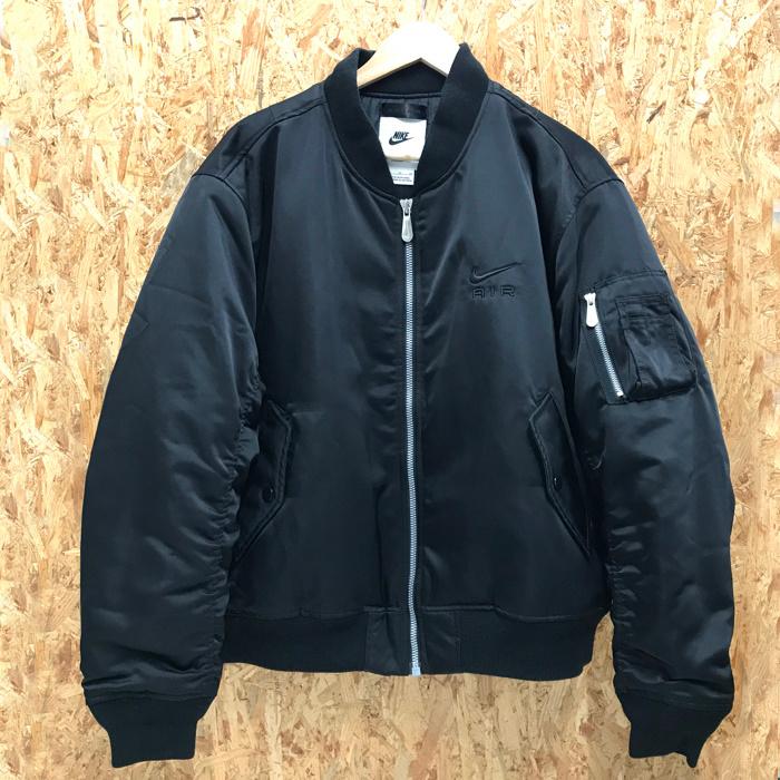 NIKE 【中古】NIKE AIR ボンバージャケットブラック XLサイズ DV9892 