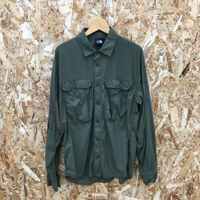 THE NORTH FACE 【中古】ザノースフェイス メンズ 長袖シャツ 