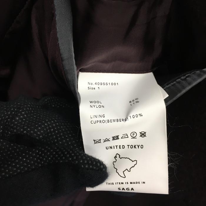 UNITED TOKYO ジロンラムウール チェスターコート メンズ サイズ UNITED TOKYO ジロンラムウール チェスターコート メンズ サイズ