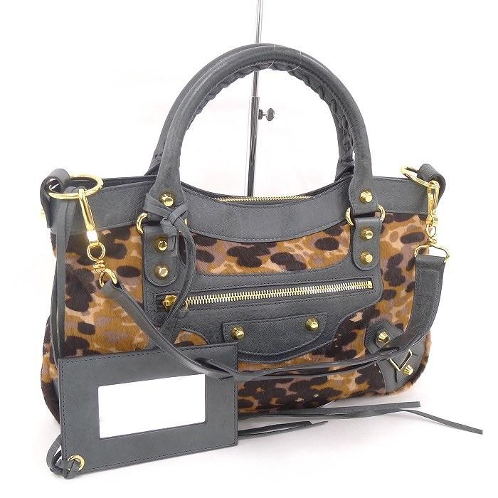 BALENCIAGA 【中古】バレンシアガ ザ ファースト 2WAY ショルダー  