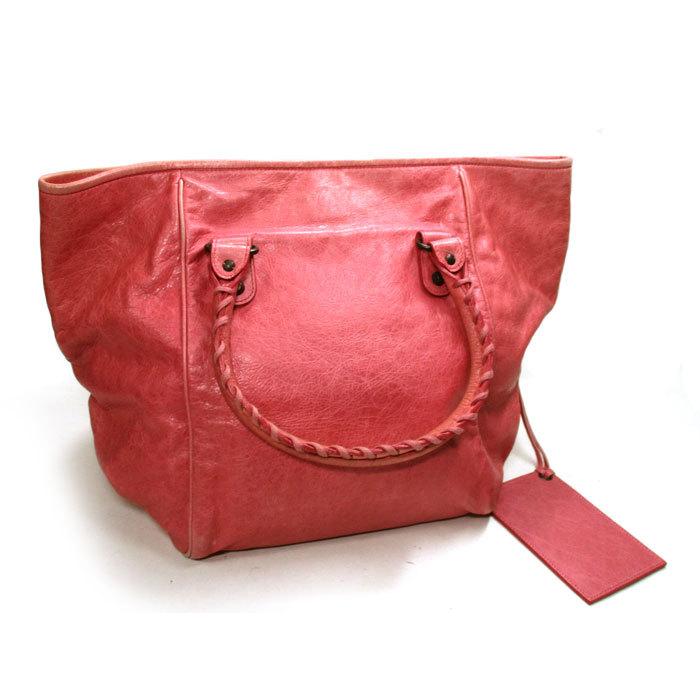 BALENCIAGA 【中古】バレンシアガ ザ サンデー トートバッグ レザー  