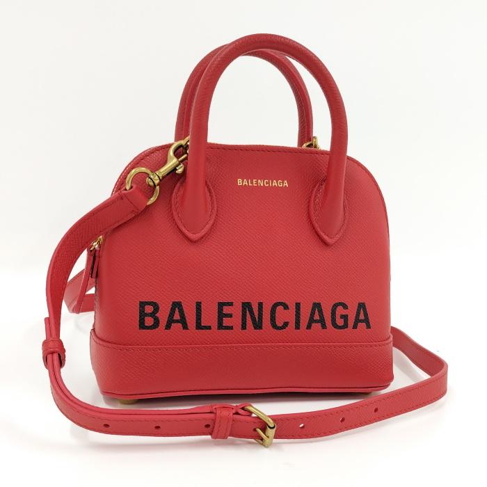 中古】BALENCIAGA ビルトップ ハンドルXXS 2WAY ショルダーバッグ 