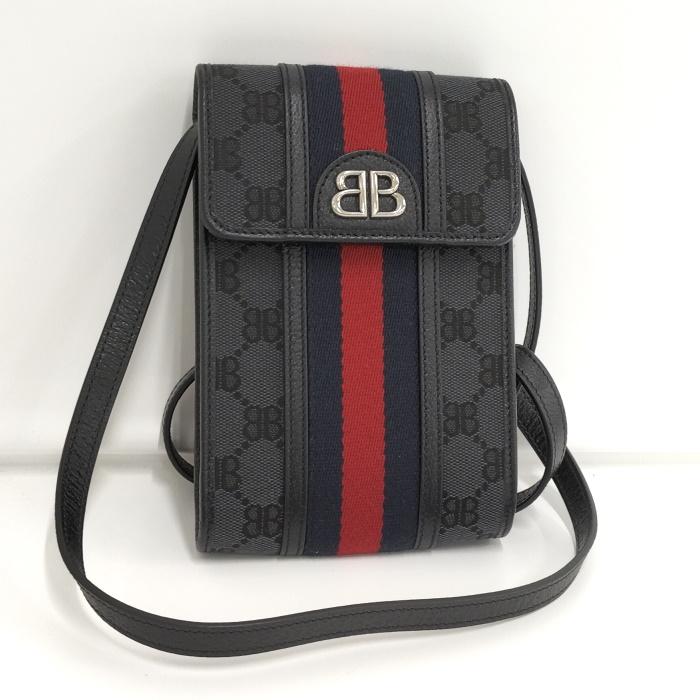 GUCCI BALENCIAGA ザ ハッカー ショルダーバッグ グッチコラボ  