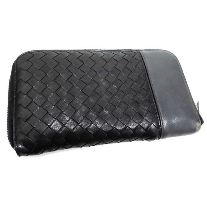 BOTTEGA VENETA 【中古】BOTTEGA ラウンドファスナー長財布 BOTTEGA VENETA 【中古】BOTTEGA ラウンドファスナー長財布