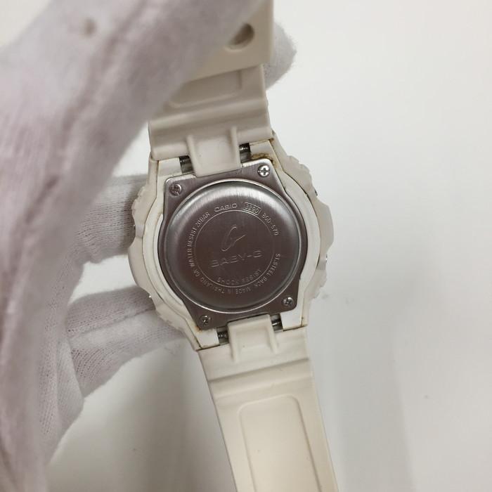 【中古】CASIO Baby-G レディース 腕時計 ラウンドフェイス BGD-570 ホワイト系 [jgg]｜junglejungle｜02