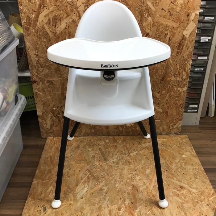 中古 Babybjorn ベビービョルン ハイチェア 折りたたみ ホワイト Jgg ジャングルジャングル 通販 Yahoo ショッピング