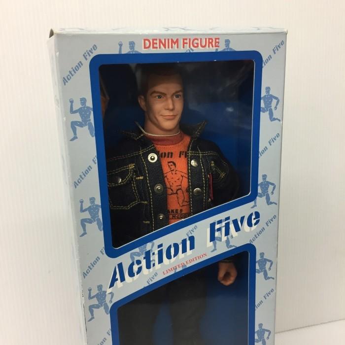 トイズマッコイ★美品限定品アクションファイブデニムフィギュア★テイク5送料無料 トイズマッコイ TAKE5 デニム フィギュア 人形 Action Five