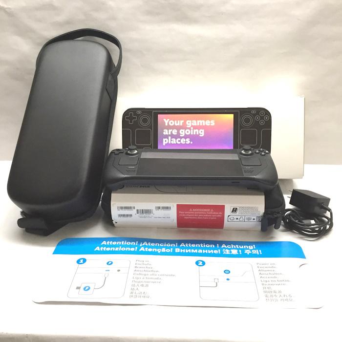 中古】Valve Steam Deck スチームデック 64GB 1010 キャリング 中古】Valve Steam Deck スチームデック 64GB 1010 キャリング