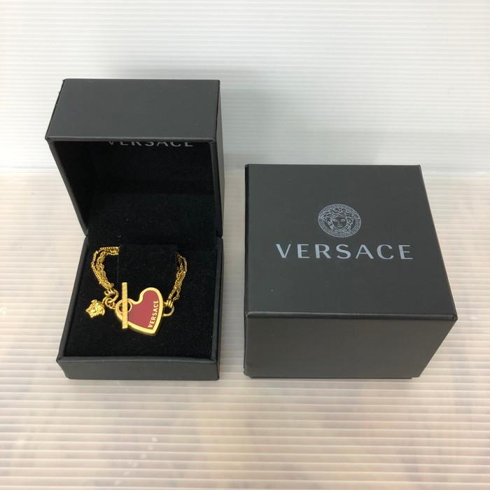 【中古】VERSACE ブレスレット メドゥーサ ハート [jgg]｜junglejungle｜05