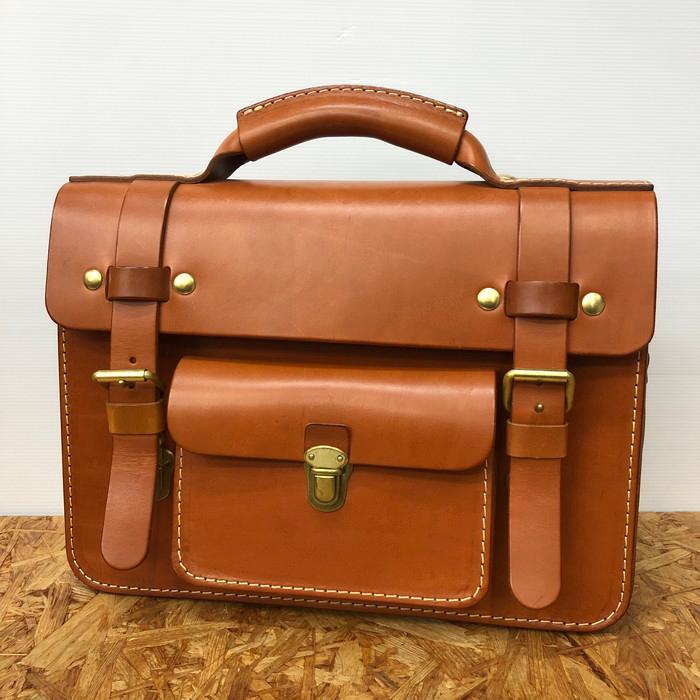 HERZ ￼ブラウンレザー ハンドバッグ 鞄・レザーバッグ | 日本の革製品ブランド「革鞄のHERZ(ヘルツ