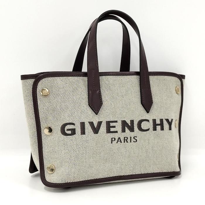 GIVENCHY（ジバンシィ） トートバッグ キャンバス ボルドー