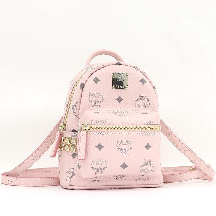 MCM 【中古】エムシーエム リュックサック XMINI レザー MCM 【中古】エムシーエム リュックサック XMINI レザー