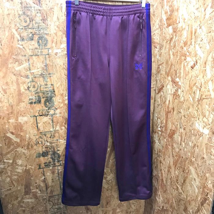 ナロー　S グレー　パープル　ニードルス　ニードルズ S ナロー グレーパープルneedles トラックパンツ