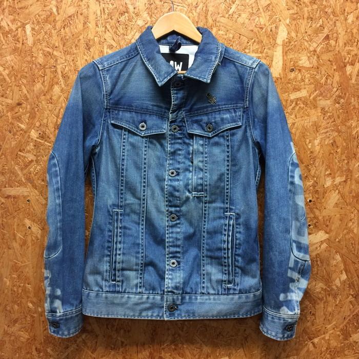 中古 ジースターロウ メンズ デニムジャケット インディゴブルー 表記サイズ Xs Jggi ジャングルジャングル 通販 Yahoo ショッピング