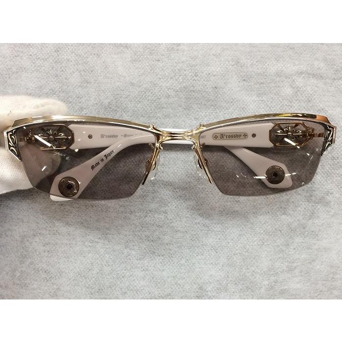 A'rossvy 【中古】ロズビー サングラス ブラックレンズ ゴールド A'rossvy 【中古】ロズビー サングラス ブラックレンズ ゴールド
