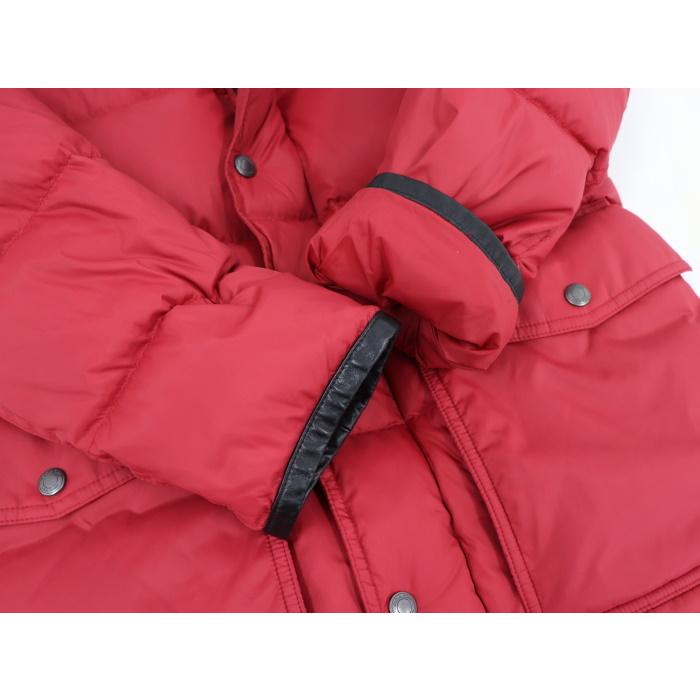 COACH 【中古】コーチ ダウンジャケット メンズ レッド ナイロン COACH 【中古】コーチ ダウンジャケット メンズ レッド ナイロン
