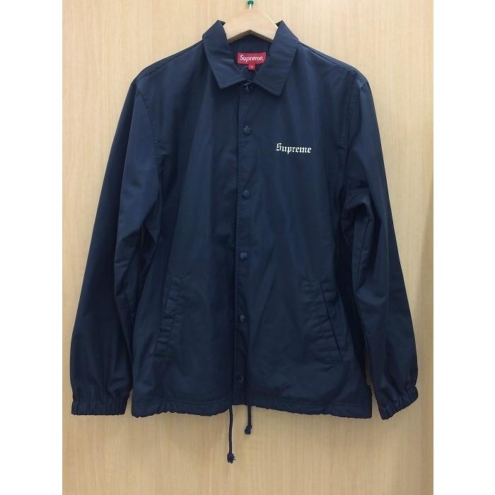 中古】シュプリーム メンズ ゴンズロゴ コーチジャケット ミスティー